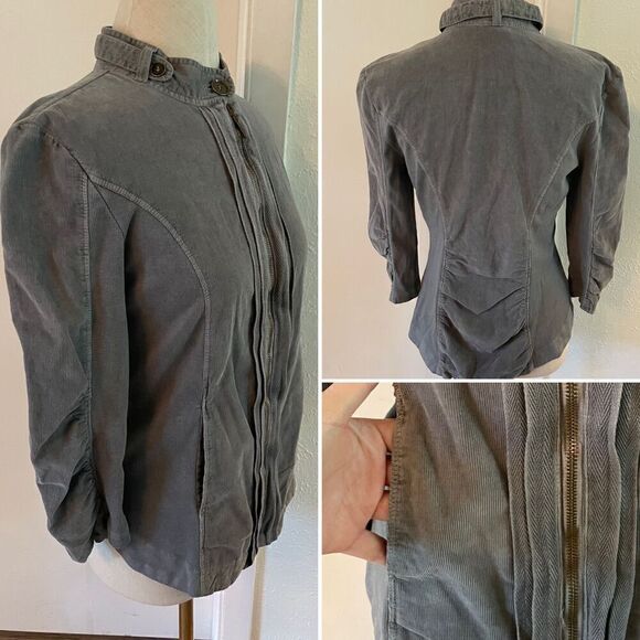 Wearables Fitted Corduroy zip Jacket - Picture 2 of 2